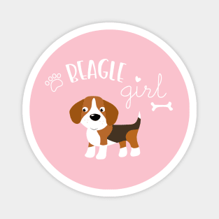 Beagle Girl Magnet